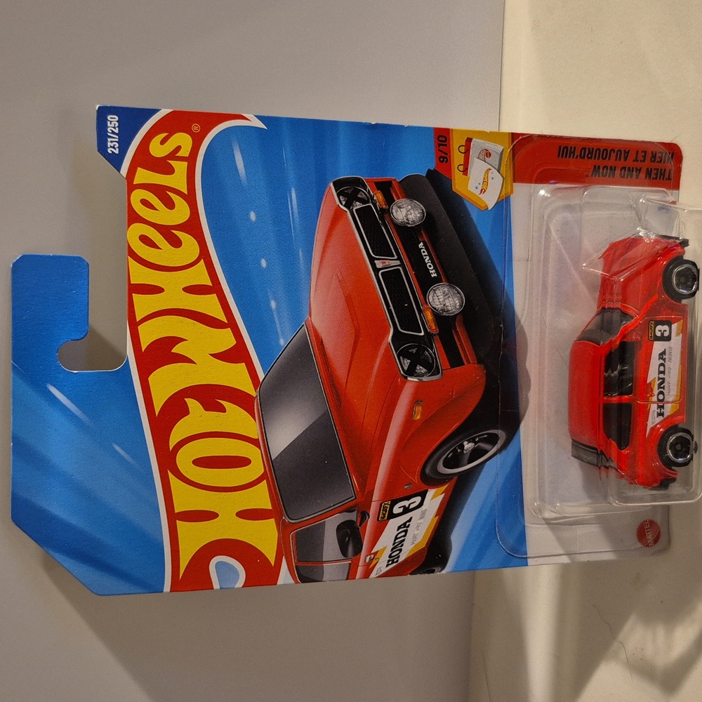 b24Hot Wheels 73 Honda Civic Custom with shipping protector